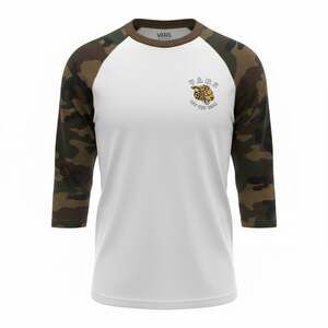 Unisex Vans 3/4 sleeve shirt L (12-14)